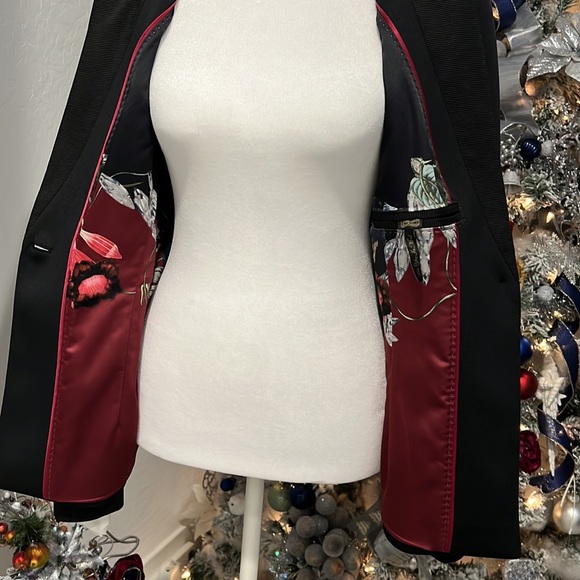 TED BAKER,BLACK TUXEDO STYLE JACKET - Picture 11 of 14